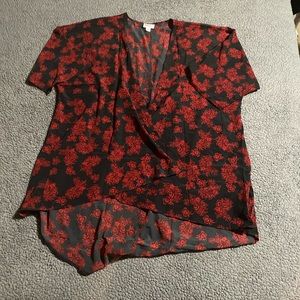 🖐🏼 5 for $25 Lularoe wrap top S